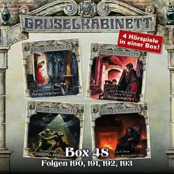 Cover - Gruselkabinett - Box 48 - Folgen 190, 191, 192, 193
