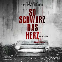 Cover - Melisa Schwermer - Fabian Prior - Band 10 - So schwarz das Herz