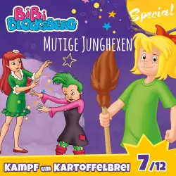 Cover - Bibi Blocksberg - Kampf um Kartoffelbrei (Special) - Teil 7: Mutige Junghexen