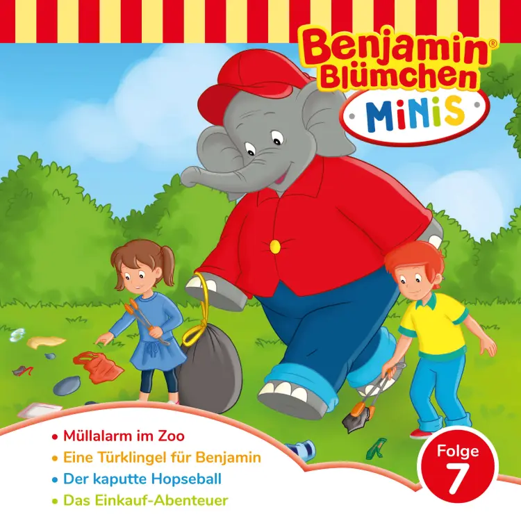 Benjamin Blümchen - Folge 7 - Müllalarm im Zoo Cover