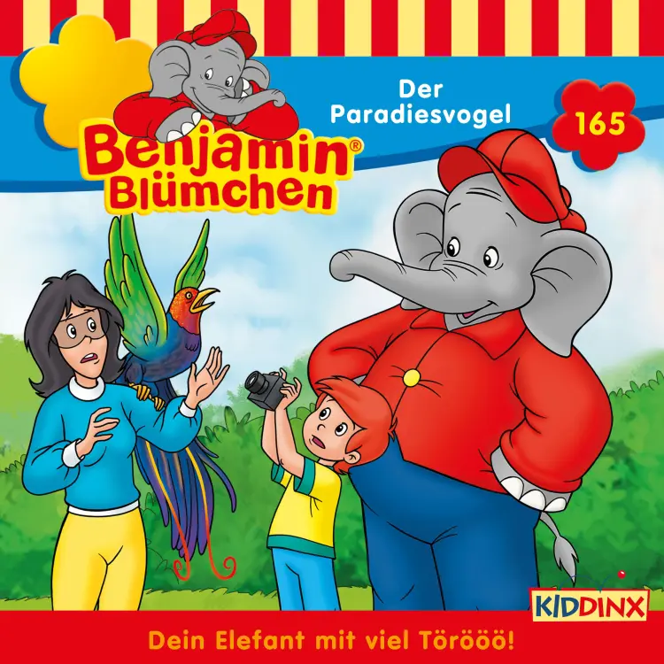 Benjamin Blümchen - Folge 165 - Der Paradiesvogel Cover