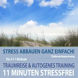 Cover - Torsten Abrolat - 11 Minuten Stressfrei - Stress abbauen ganz einfach! Traumreise ans Meer & Autogenes Training - Tiefenentspannung