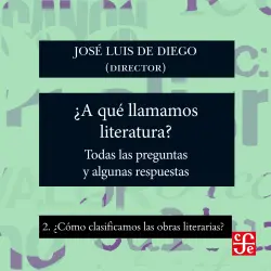 Cover - José Luis De Diego - ¿Para qué sirve la literatura? - Todas las preguntas y algunas respuestas - Parte 2 - ¿Cómo clasificamos las obras literarias?