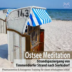 Cover - Torsten Abrolat - Ostsee Meditation: Phantasiereise von Timmendorfer Strand nach Sierksdorf - mit Autogenem Training für einen erholsamen Schlaf