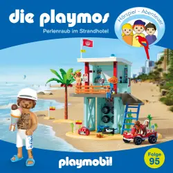 Cover - Die Playmos - Folge 95 - Perlenraub im Strandhotel