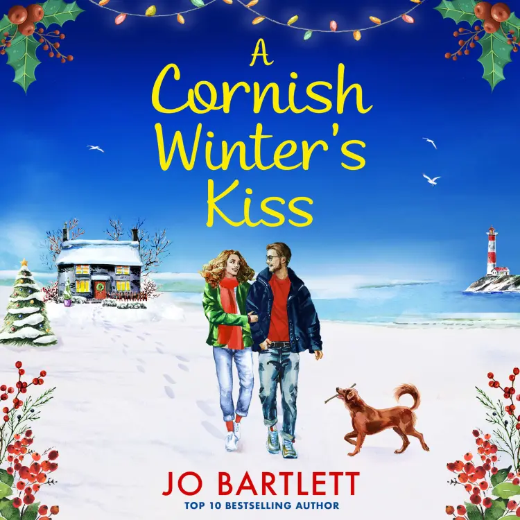 Jo Bartlett - A Cornish Winter's Kiss - A BRAND NEW beautifully romantic, festive read from Jo Barlett for 2025 Cover