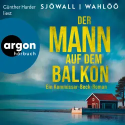 Cover - Maj Sjöwall - Martin Beck ermittelt - Band 3 - Der Mann auf dem Balkon: Ein Kommissar-Beck-Roman