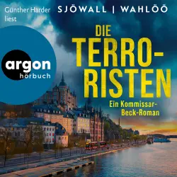 Cover - Maj Sjöwall - Martin Beck ermittelt - Band 10 - Die Terroristen: Ein Kommissar-Beck-Roman