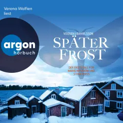 Cover - Roman Voosen - Die Kommissarinnen Nyström und Forss ermitteln - Band 1 - Später Frost - Der erste Fall für Ingrid Nyström und Stina Forss