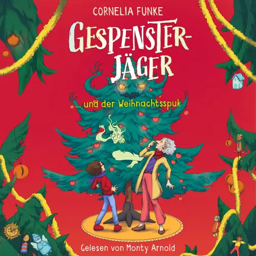 Cover - Cornelia Funke - Gespensterjäger - Band 5 - Gespensterjäger und der Weihnachtsspuk