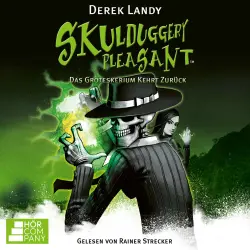 Cover - Derek Landy - Skulduggery Pleasant - Teil 2 - Das Groteskerium kehrt zurück