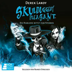 Cover - Derek Landy - Skulduggery Pleasant - Teil 3 - Die Diablerie bittet zum Sterben