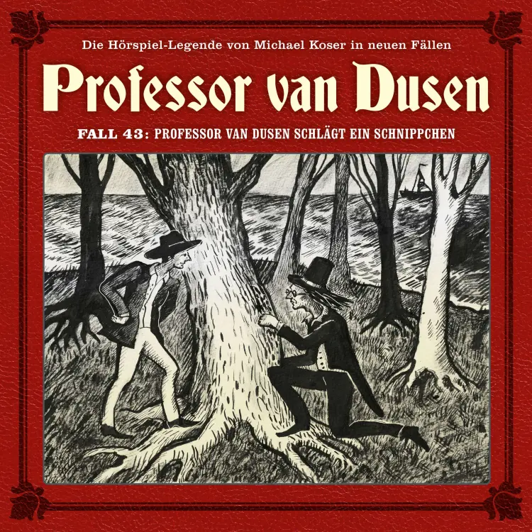 Professor van Dusen - Fall 43 - Professor van Dusen schlägt ein Schnippchen Cover