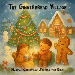 Cover - Magical Christmas Stories for Kids - The Gingerbread Village