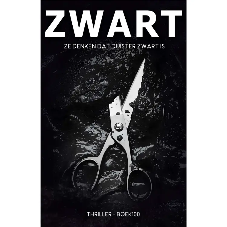 Petra van Sinderen - BOEK100 - Ze denken dat duister zwart is - Deel 16 - Verknipt Cover