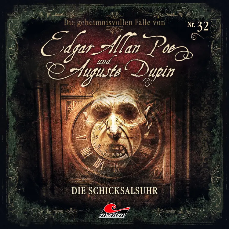 Edgar Allan Poe & Auguste Dupin - Folge 32 - Die Schicksalsuhr Cover