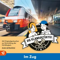Cover - Christian Walter - Klangdetektei - Folge 4 - Im Zug