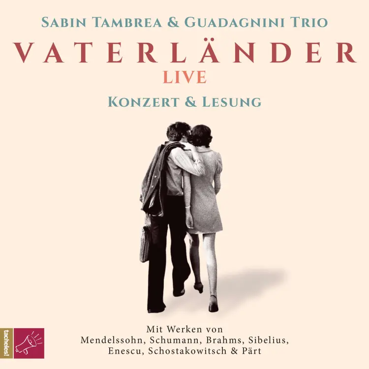 Sabin Tambrea - Vaterländer LIVE - Konzert und Lesung Cover