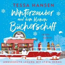 Cover - Tessa Hansen - Das kleine Bücherschiff - Roman - Band 2 - Winterzauber auf dem kleinen Bücherschiff