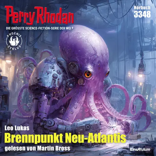 Cover von Leo Lukas - Perry Rhodan - Erstauflage 3348 - Brennpunkt Neu-Atlantis