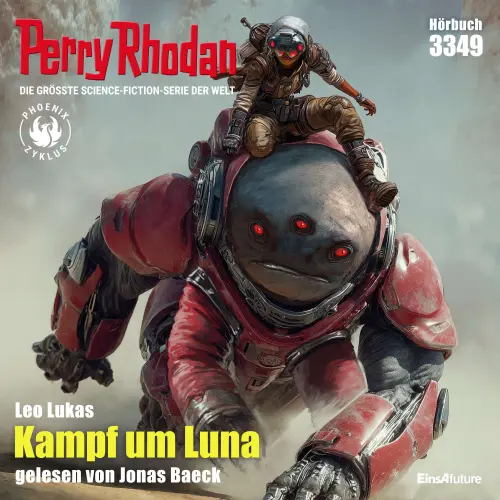 Cover von Leo Lukas - Perry Rhodan - Erstauflage 3349 - Kampf um Luna