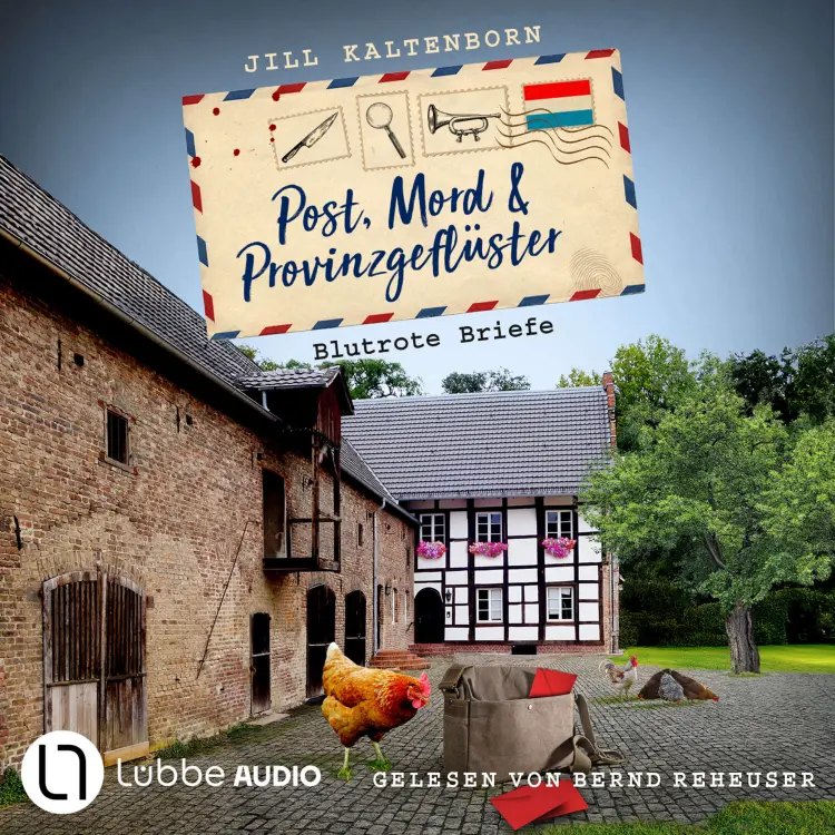Cover von Jill Kaltenborn - Post, Mord und Provinzgeflüster - Folge 4 - Blutrote Briefe