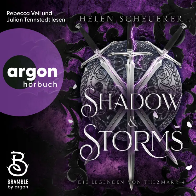Cover von Helen Scheuerer - Die Legenden von Thezmarr - Band 4 - Shadow and Storms - Die Legenden von Thezmarr 4